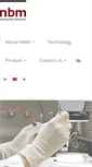 Mobile Screenshot of nbms.co.kr