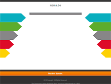 Tablet Screenshot of nbms.be